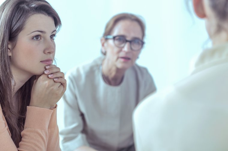 Lady thinking about Cosmetic Surgery
